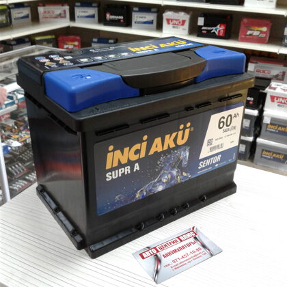 Аккумулятор Europe Inci Aku Supr A Sentor 60 A