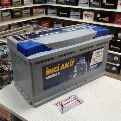 Аккумулятор Europe Inci Aku Maxim A Gorilla 102 A