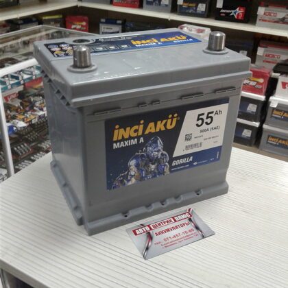 Аккумулятор Asia Inci Aku Maxim A Gorilla 55 A