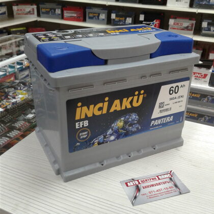 Аккумулятор Europe Inci Aku EFB Pantera 60 A