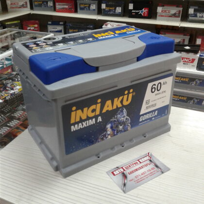 Аккумулятор Europe Inci Aku Maxim A Gorilla 60 A