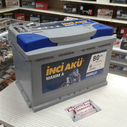 Аккумулятор Europe Inci Aku Maxim A Gorilla 80 A