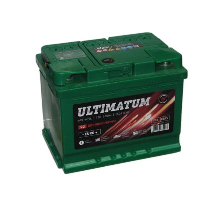 Аккумулятор Ultimatum 60A